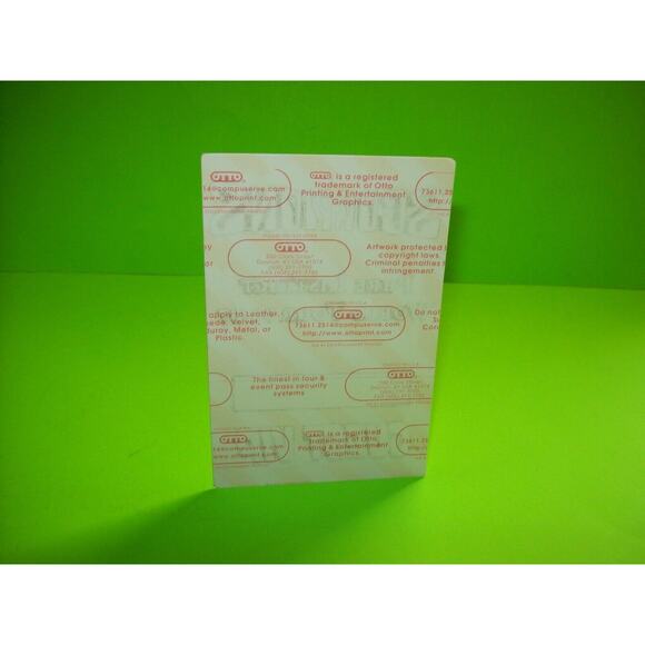 Scorpions Pure Instinct World Tour VIP Backstage Pass Original 1996 Hard Rock - Picture 3 of 7